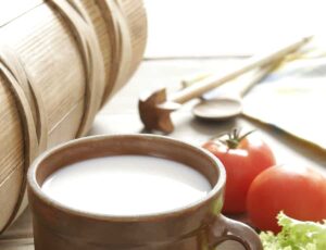 Tomatoes and milk