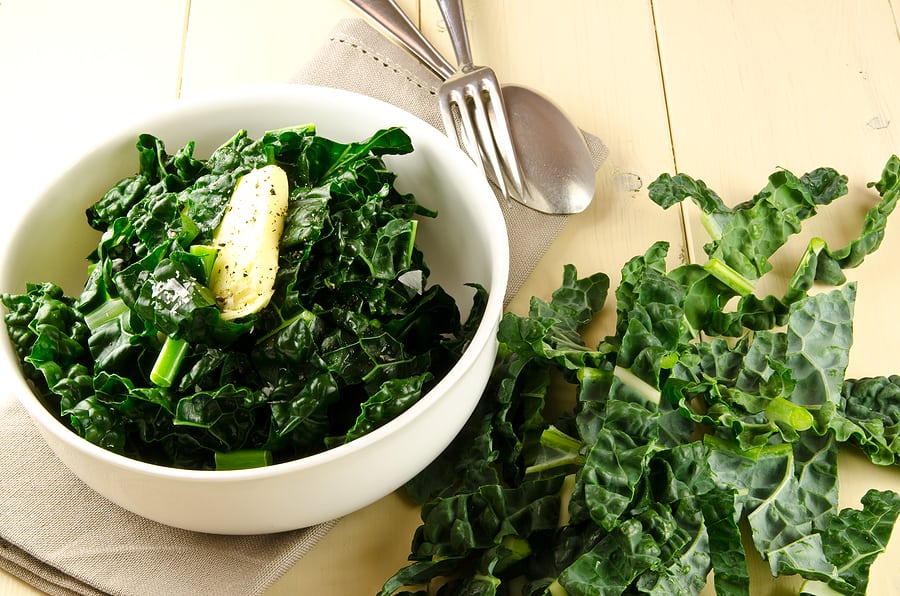 Kale steamed