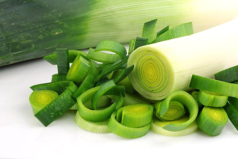 Leeks fresh sliced1