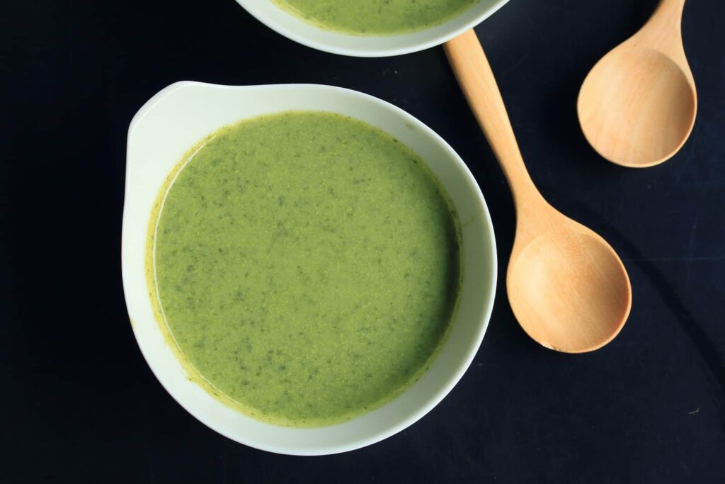 Spinach soup