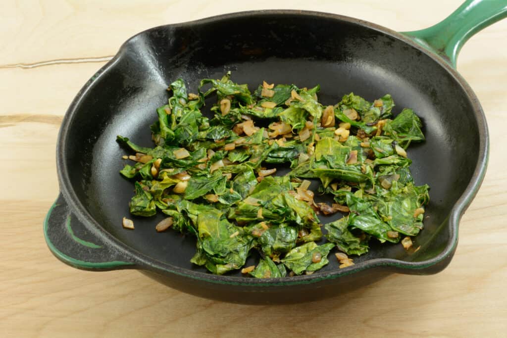 Sauteed collard greens