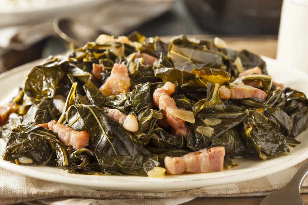 Southern style collard greens