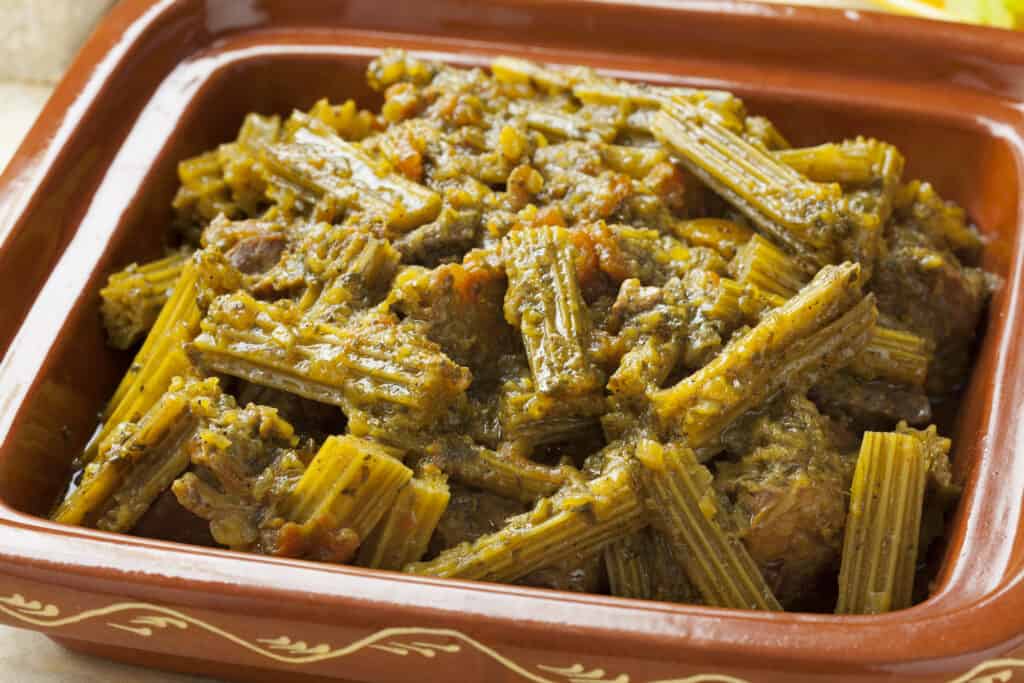 Cardoon baked