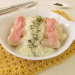 Salsify with ham