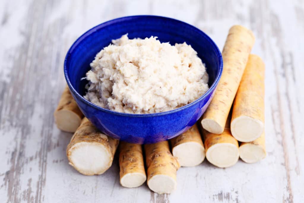 Horseradish root