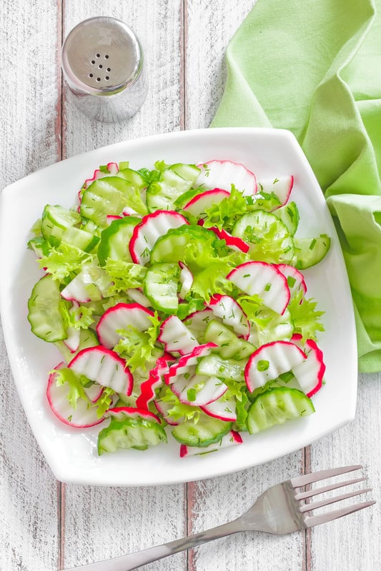 Radish salad