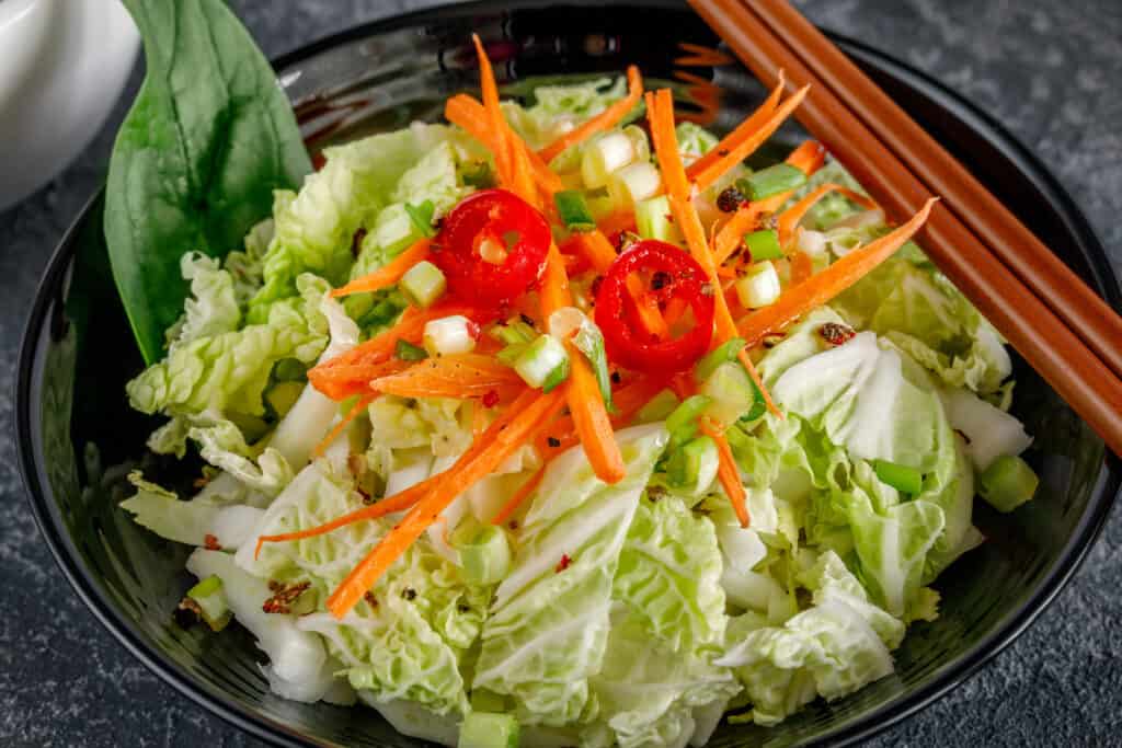 Chinese cabbage salad