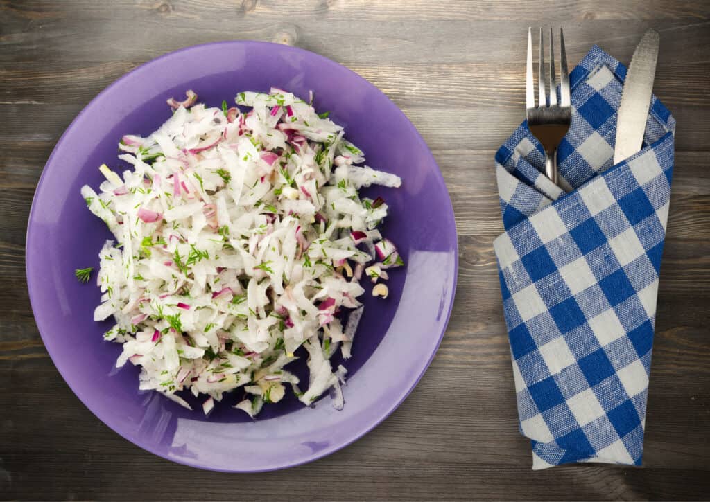 Daikon salad