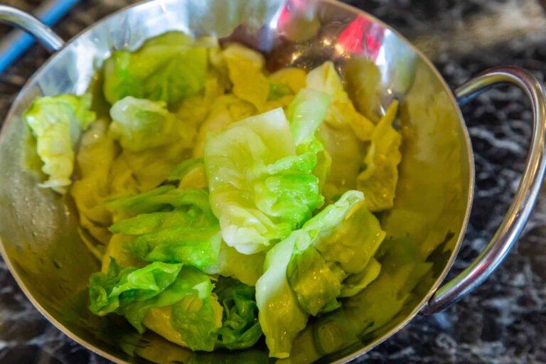 Chinese cabbage stir fry
