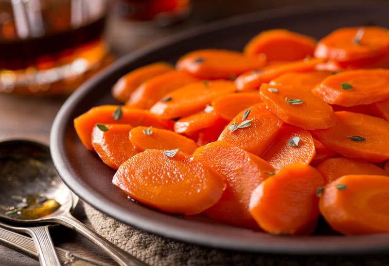 Glazed carrots