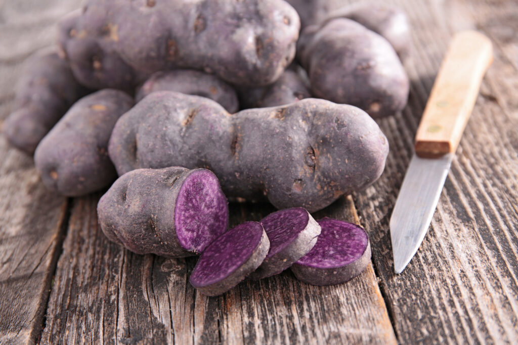 Purple potatoes