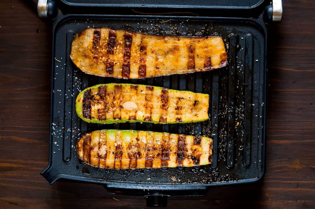 Grilled zucchini