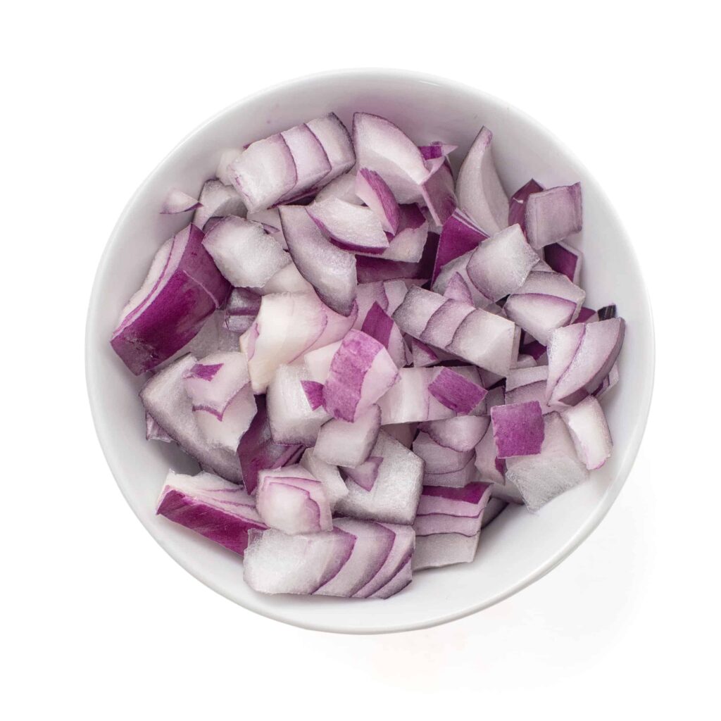 Chopped onions