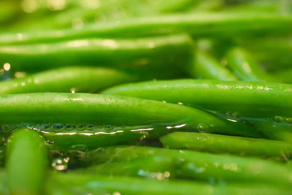 Green beans boiled