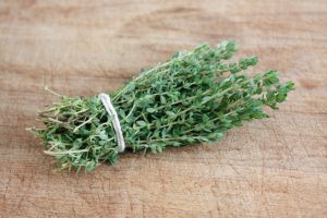 Thyme in kitchen