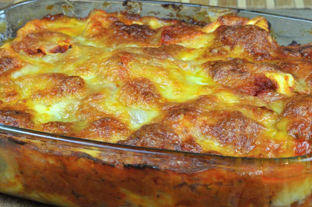 Tomato gratin