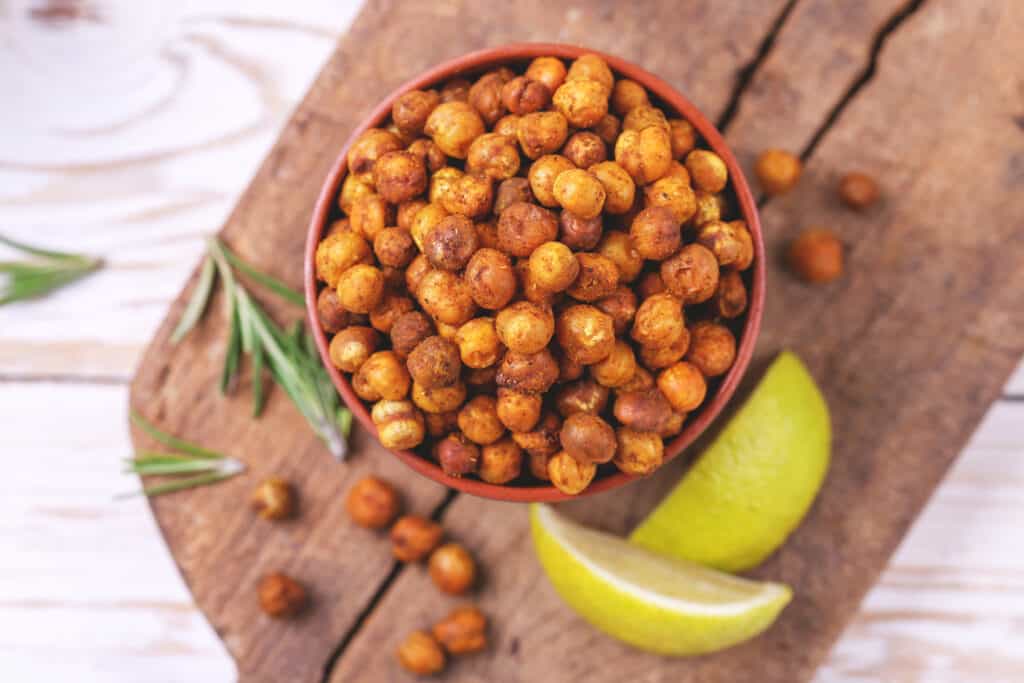 Roasted chickpeas