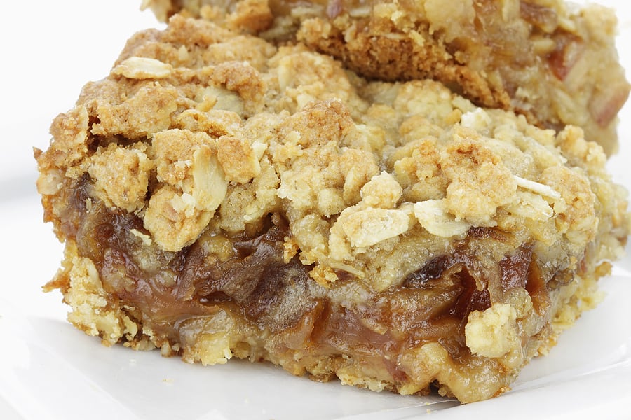 Oatmeal Date Squares Harvest to Table