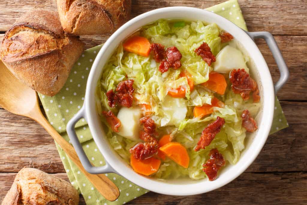 Savoy cabbage salad