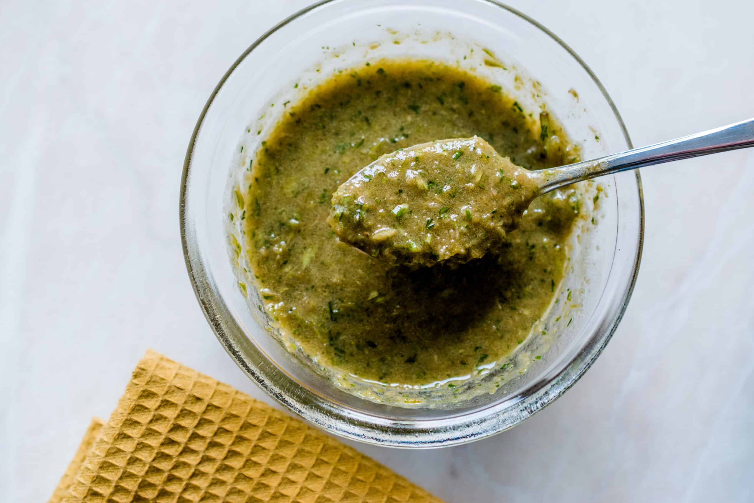 Mustard greens puree