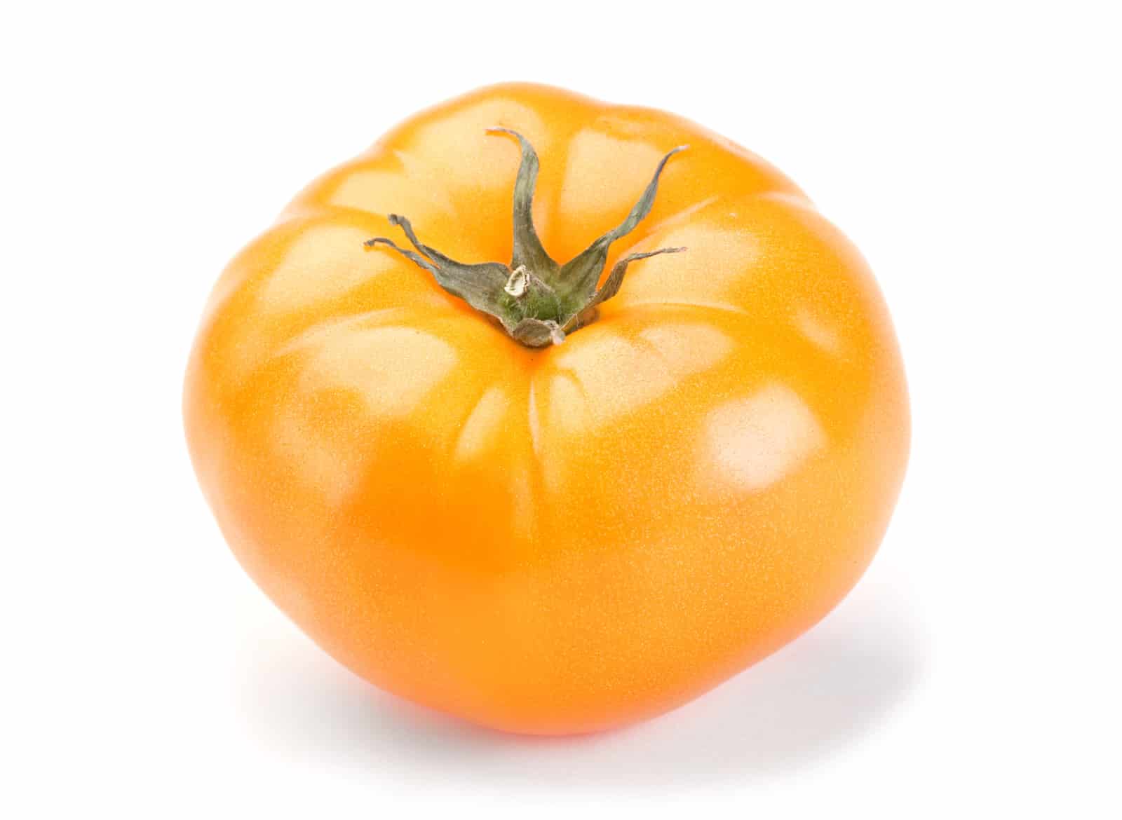 Yellow Brandywine beefsteak tomato