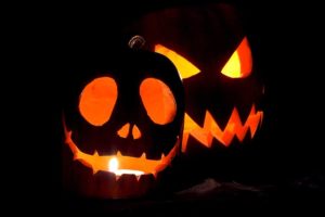 Carved pumpkins Jack-o-Lantern