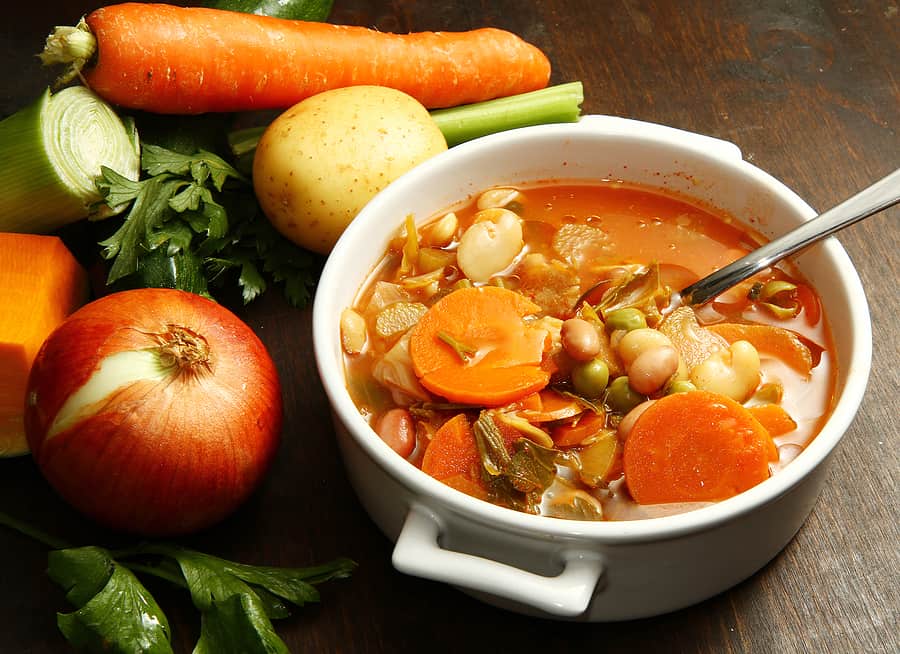 Minestrone soup Minestrone soup