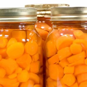 Canned carrots Canned vegetables