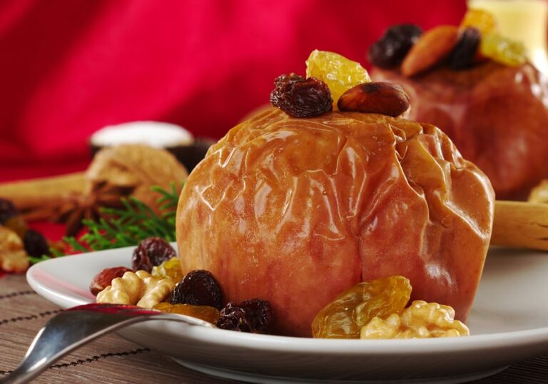 Apple stuffed baked1