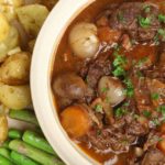 Stew beef and vegetables
