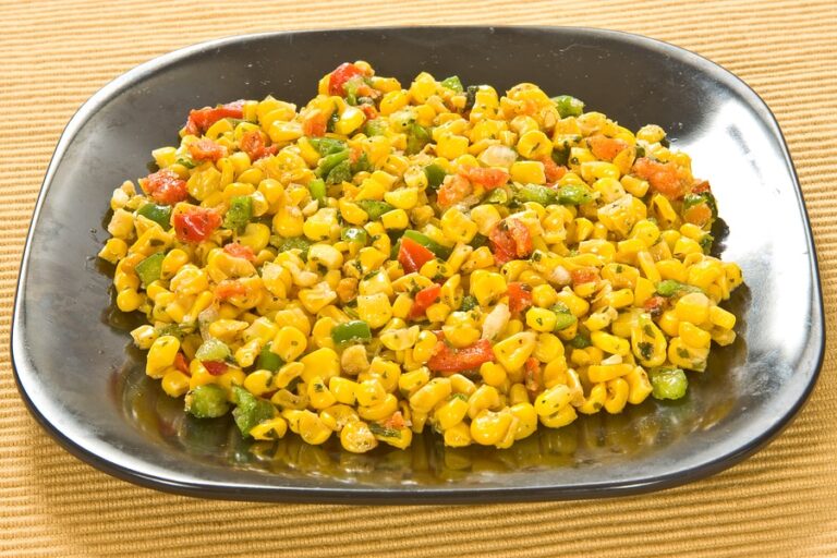 Corn Salad Tomatoes and Peppers