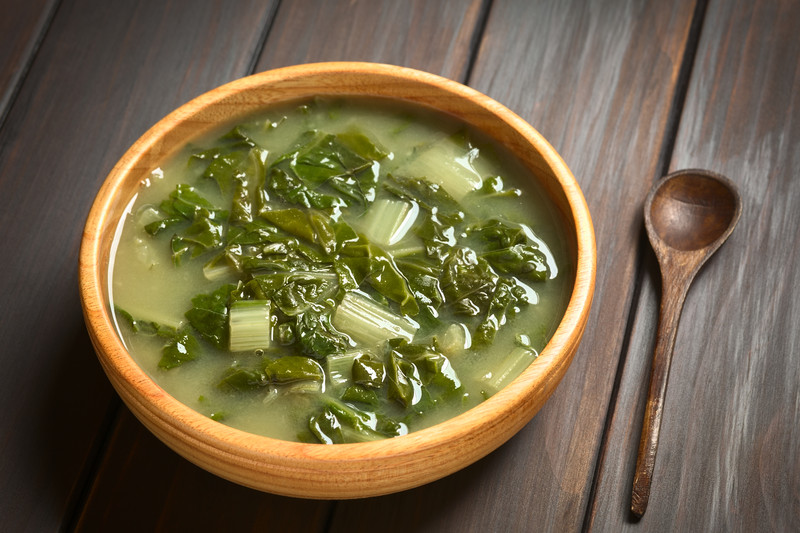 Swiss chard soup