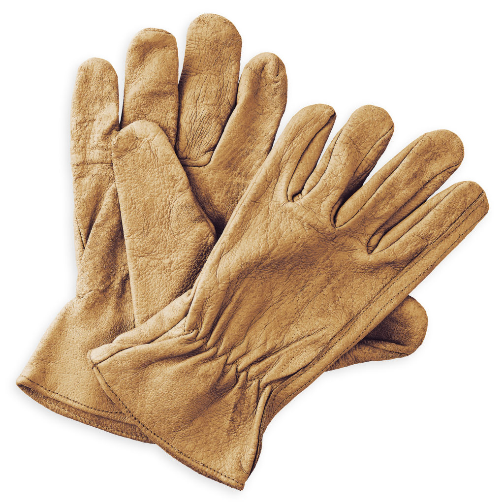 WZQH Leather Work Gloves for Men or Women. X-Large Glove for