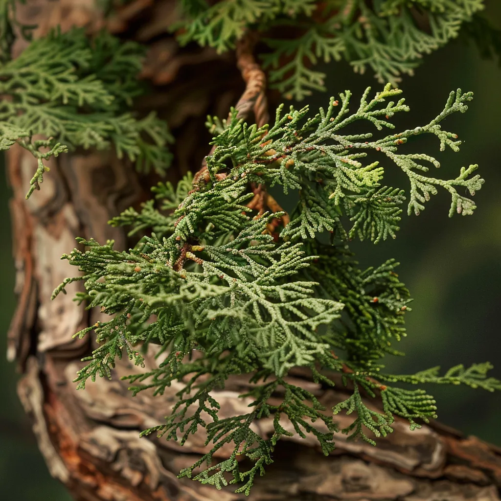 Librocedrus leaves