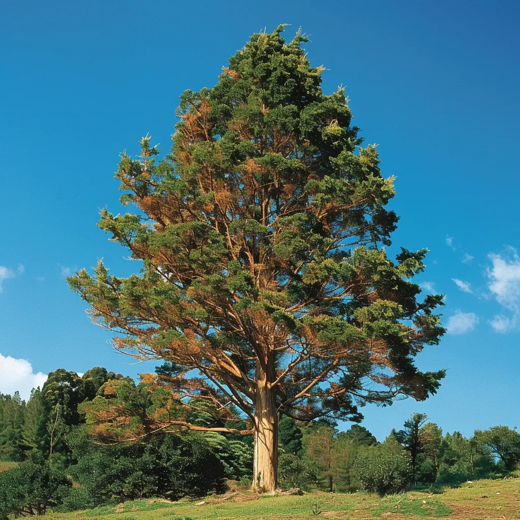 Librocedrus, commonly called incense cedar