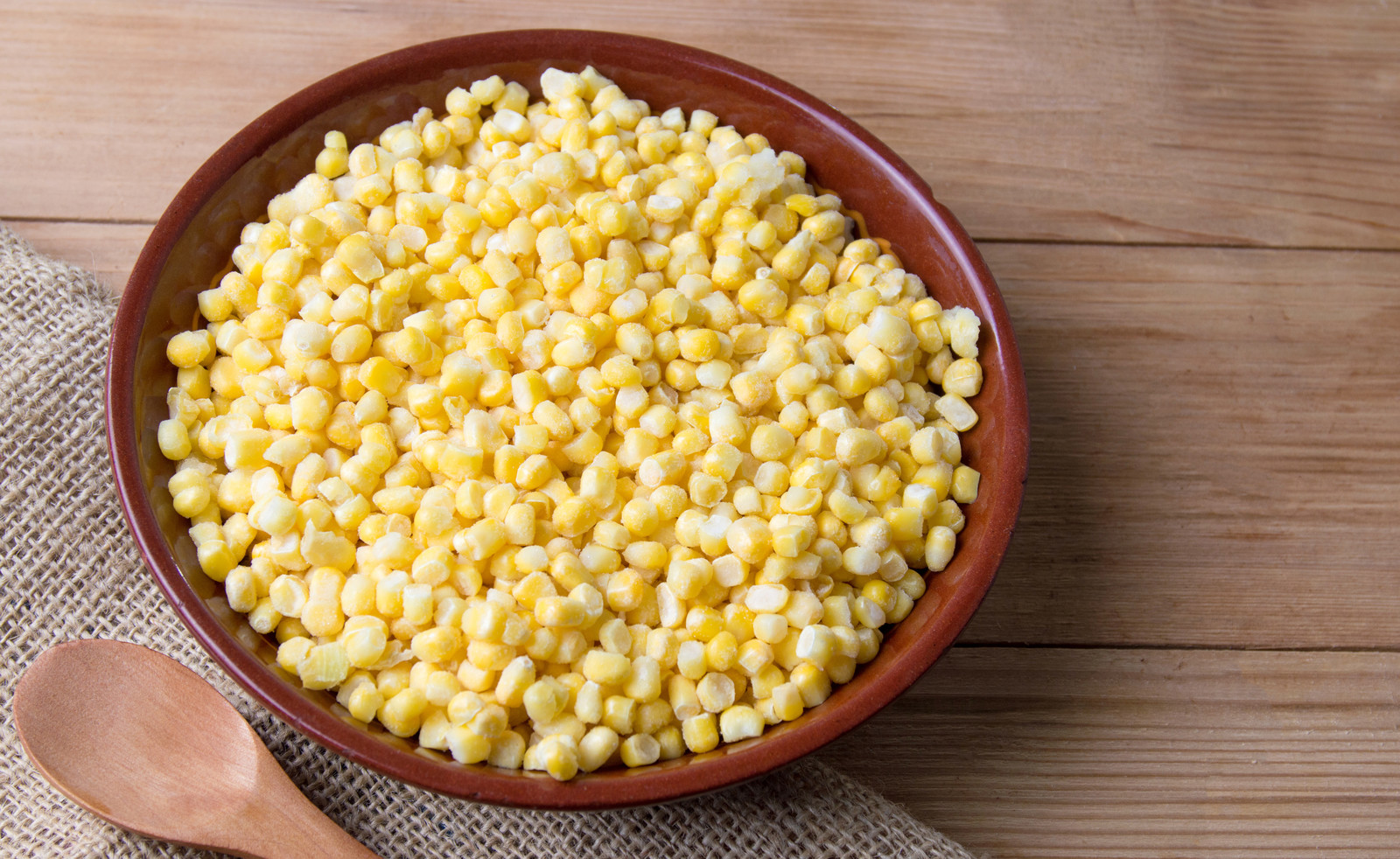 Frozen corn