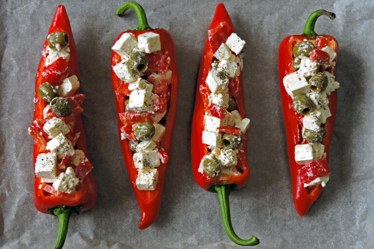 Stuffed hot peppers